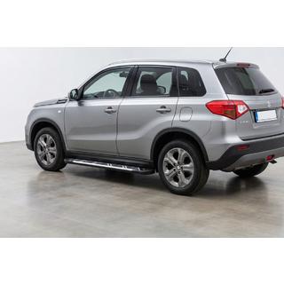 Боковые Подножки Sunrise (2 шт., Алюминий) Suzuki Vitara 2015- гг. фото 1