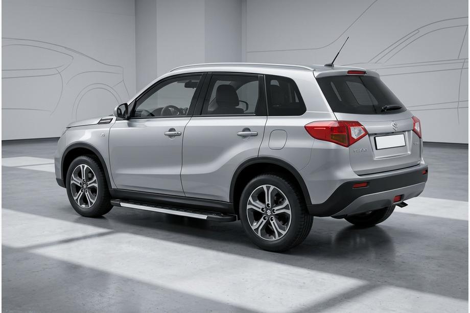 Suzuki Vitara 2015- гг. Боковые пороги RedLine V1 (2 шт., алюминий) Image