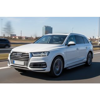 Боковые Подножки Rainbow (2 шт., Алюминий) Audi Q7 2015–2026 гг. фото 1