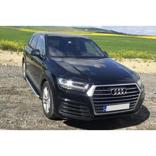 Боковые Подножки Fullmond (2 шт., Алюминий) Audi Q7 2015–2026 гг. фото 3
