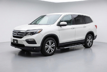 Honda Pilot 2015-2022 гг. Боковые пороги RedLine V1 (2 шт., алюминий) фото 1