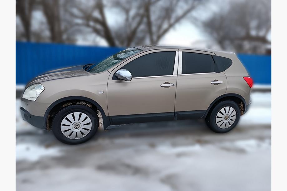 Nissan Qashqai 2007-2010 гг. Хромированные Накладки на Дверные Стойки (4 шт, Нерж Сталь) +2, OmsaLine - Итальянская Нержавейка Image