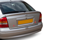 Opel Astra G classic 1998-2012 гг. Накладка на багажник нержавейка Carmos - Турецкая Нержавеющая Сталь фото 1