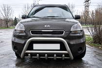 Kia Soul II 2013-2018 гг. Кенгурятник (нерж) фото 1