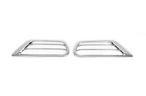 Toyota Land Cruiser 100 1998-2007 гг. Накладки на задние воздуховоды (2 шт., пластик) фото 2