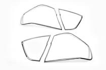 BMW 3 серия E90/E91 2005-2011 гг. Хромированные накладки на задние фонари (2 шт., пластик) фото 3