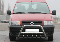 Peugeot Expert 1995-2007 гг. Кенгурятник WT003 (нержавейка) фото 3