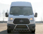 Ford Transit 2014- гг. Кенгурятник WT003 (нержавейка) фото 1
