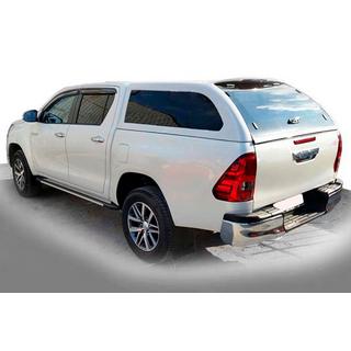 Боковые Подножки Rainbow (2 шт., Алюминий) Toyota Hilux 2015- гг. фото 3