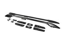 Toyota Land Cruiser Prado 150 2009-2023 гг. Рейлинги Оригинальный Дизайн (Черные, 2 шт) фото 1