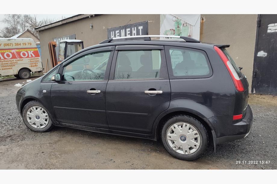 Ford C-Max 2004-2010 гг. Хромированные Рейлинги Пластиковые ножки Фото 3