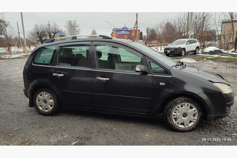 Ford C-Max 2004-2010 гг. Хромированные Рейлинги Пластиковые ножки Фото 4