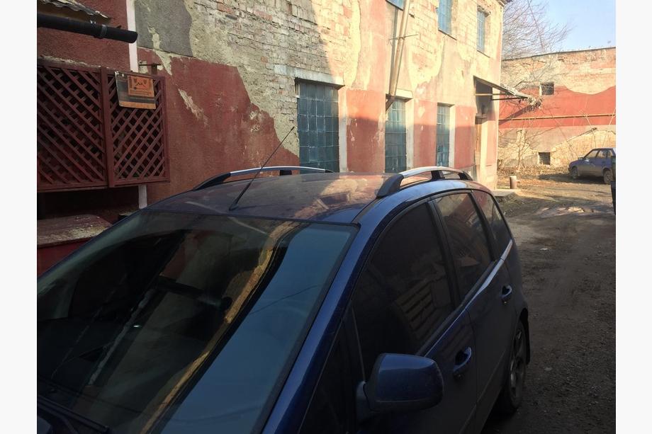Ford C-Max 2004-2010 гг. Хромированные Рейлинги Пластиковые ножки Фото 7