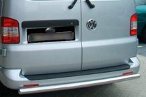Volkswagen Caddy 2004-2010 гг. Задняя дуга (1 шт, нержавейка) фото 1