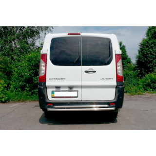Задняя дуга Double (нержавейка) Citroen Jumpy 2007–2017 гг. фото 2