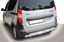 Renault Dokker 2013-2022 гг. Задняя дуга AK002 (нержавейка) фото 1