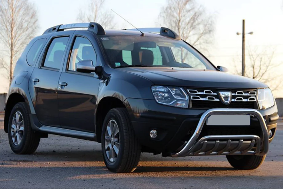 Dacia Duster 2008-2018 гг. Кенгурятник WT002 (Нержавейка) Фото 3