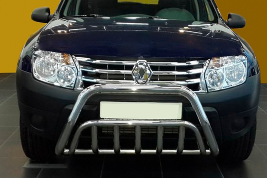 Renault Duster 2008–2017 гг. Кенгурятник WT002 (Нержавейка) Image
