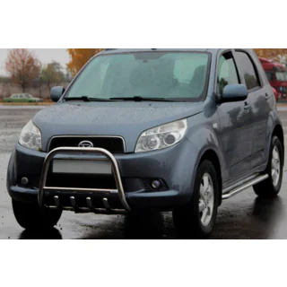 Передняя Дуга QT006 (Нержавейка) Daihatsu Terios 2006-2017 гг. фото 1
