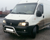 Citroen Jumper 1995-2006 гг. Кенгурятник WT003 (нержавейка) фото 1