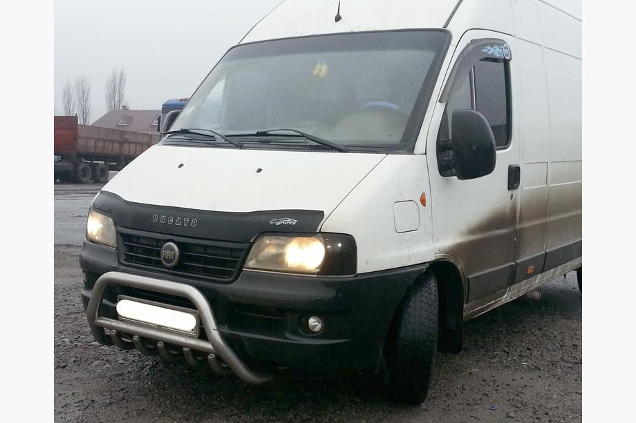Citroen Jumper 1995-2006 гг. Кенгурятник WT003 (нержавейка) Image