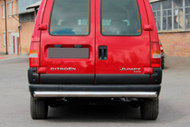 Fiat Scudo 1996-2007 гг. Задняя дуга AK002 (нержавейка) фото 1