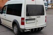 Ford Connect 2002–2006 гг. Задняя дуга AK-design (нержавейка) фото 1