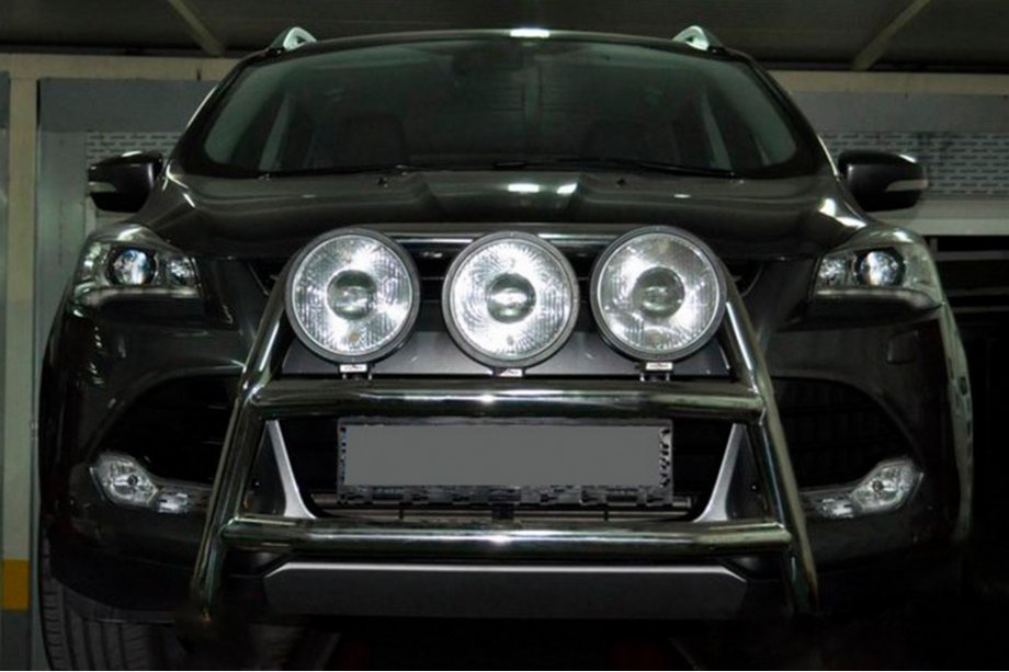 Ford Kuga/Escape 2013-2019 гг. Кенгурятник WT018 (нержавейка) Image