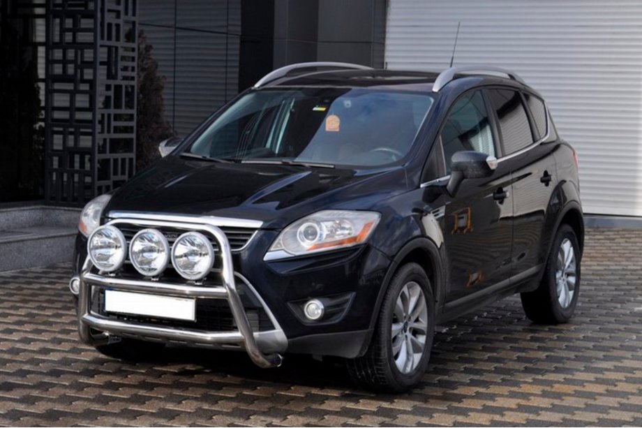 Ford Kuga 2008-2013 гг. Кенгурятник WT018 (нержавейка) Image