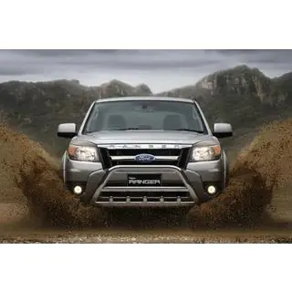 Кенгурятник WT003 (нержавейка) Ford Ranger 2007-2011 гг. фото 3