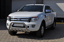 Ford Ranger 2011–2022 гг. Передняя защита WT003 (нержавейка) фото 2