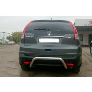 Задняя дуга AK007 (нерж сталь) Honda CRV 2012-2016 гг. фото 3