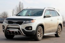 Kia Sorento II XM 2009-2014 гг. Кенгурятник WT002/2 (нержавейка) фото 1