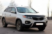 Kia Sorento II XM 2009-2014 гг. Кенгурятник WT007 (нержавейка) фото 3