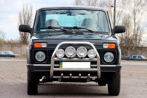 Lada Niva та Urban 1977- гг. Кенгурятник QT007 (нержавейка) фото 2