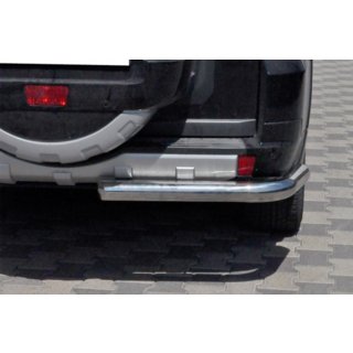 Задняя дуга AK003 (нерж. сталь) Mitsubishi Pajero Wagon IV 2006-2021 гг. фото 2