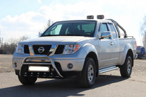Nissan Navara 2006-2015 гг. Кенгурятник WT003 (нержавейка) фото 6