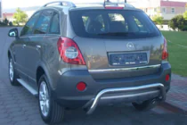 Opel Antara 2006-2017 гг. Задняя дуга AK007-1 (нержавейка) фото 3