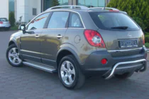 Opel Antara 2006-2017 гг. Задняя дуга AK007-1 (нержавейка) фото 4