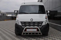 Opel Movano 2010-2021 гг. Кенгурятник WT003 (нержавейка) фото 1