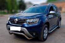 Renault Duster 2008–2017 гг. Кенгурятник ST011 (нержавейка) фото 3