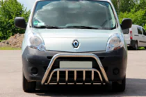 Renault Kangoo 2008–2020 гг. Передний Защитный Дуга WT002 (Нержавейка) фото 1