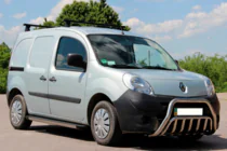 Renault Kangoo 2008–2020 гг. Передний Защитный Дуга WT002 (Нержавейка) фото 4