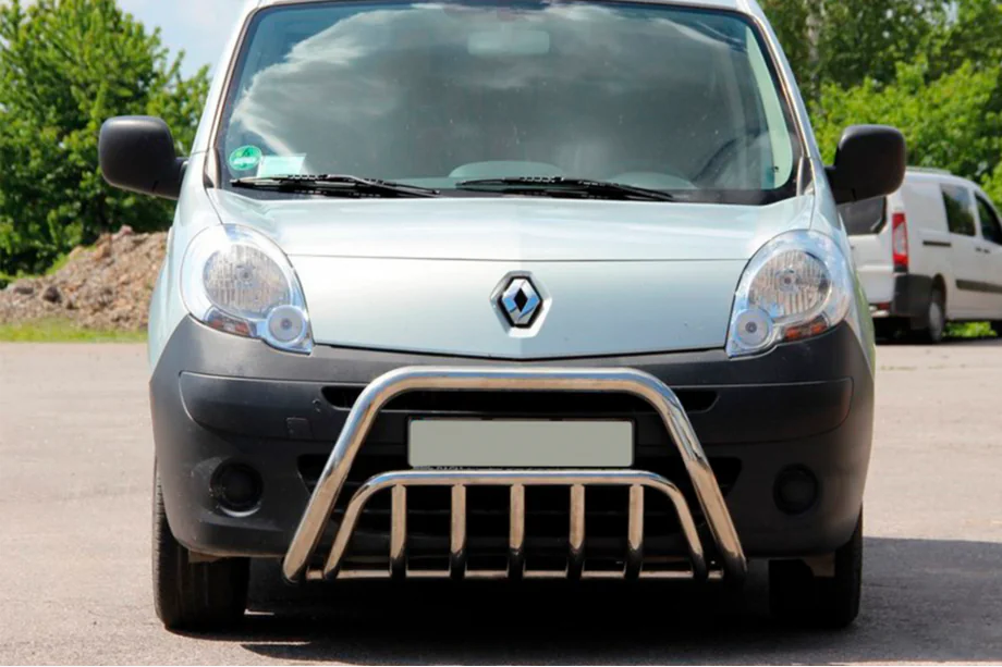 Renault Kangoo 2008–2020 гг. Передний Защитный Дуга WT002 (Нержавейка) Image