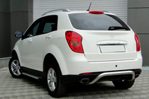 SsangYong Korando 2010-2019 гг. Задняя Дуга AK006 Нержавейка фото 1