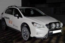 Subaru XV 2011-2017 гг. Кенгурятник WT018 (нержавейка) фото 2
