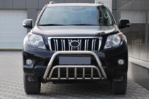 Toyota Land Cruiser Prado 150 2009-2023 гг. Кенгурятник WT002 (Нержавейка) фото 2