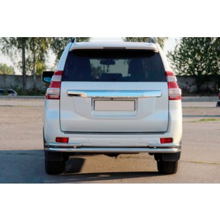 Задняя дуга AK005-2 (нержавейка) Toyota Land Cruiser Prado 150 2009-2023 гг. фото 2