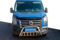 Volkswagen Crafter 2006-2016 гг. Кенгурятник WT002 (Нержавейка) фото 1