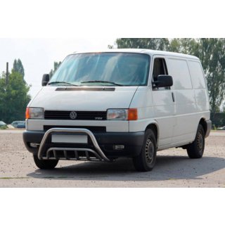 Кенгурятник WT002 (Нержавейка) Volkswagen T4 Caravelle/Multivan 1990–2003 гг. фото 3